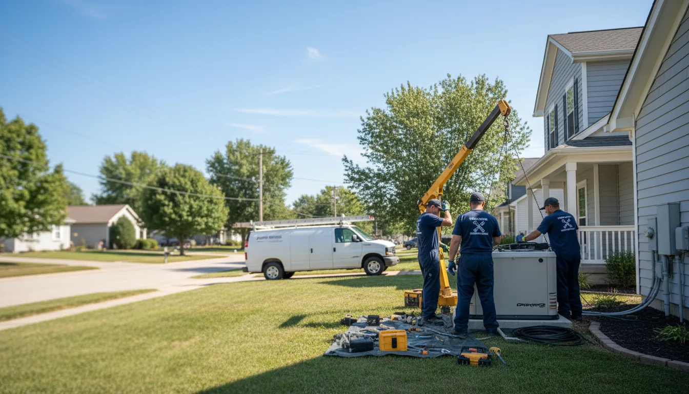 Generator Installation in Calera, OK near me
